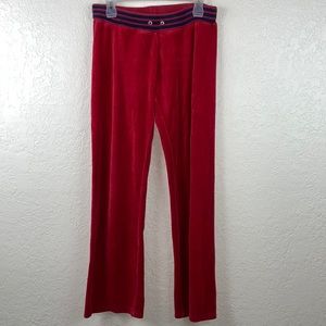 Heart moon star red sweat pants❤ 🌙 🌟